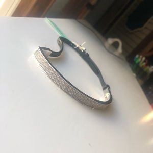 Sparkly adjustable Henri Bendel Choker necklace